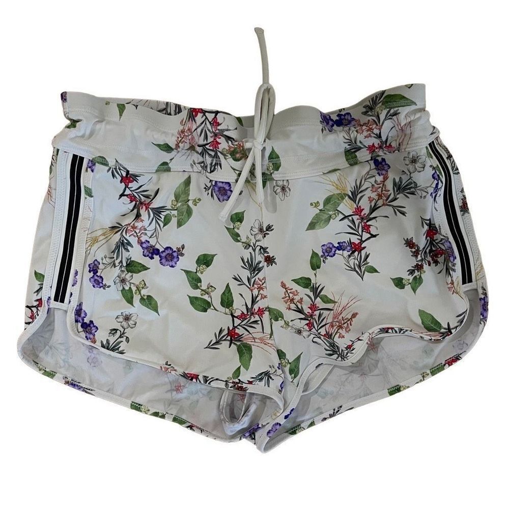 Athleta white floral shirts size medium - Picture 5 of 6